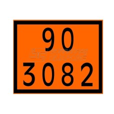 Placa Número ONU 90 3082
